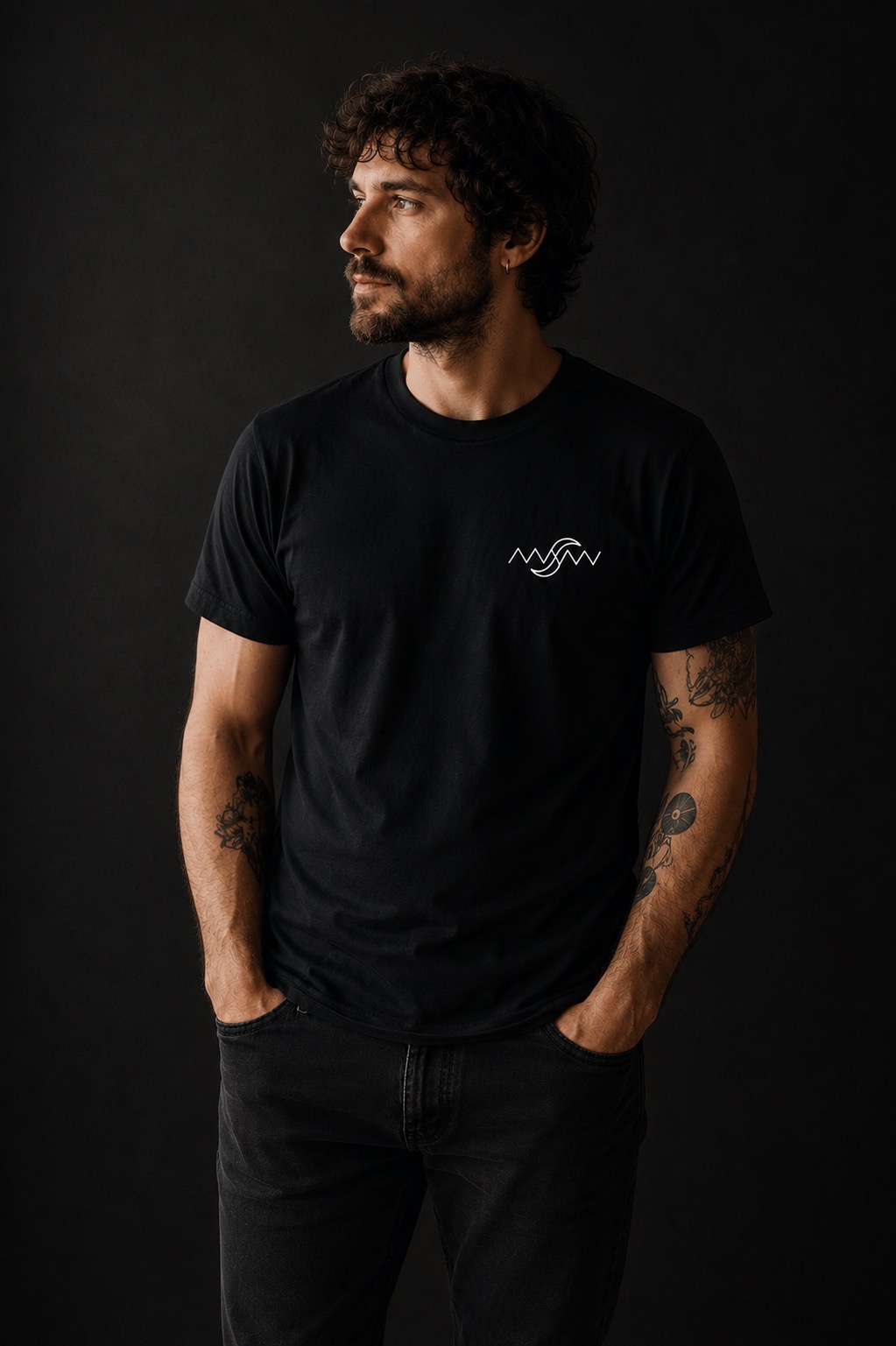 Velomelodic Logo Tee lifestyle product photo