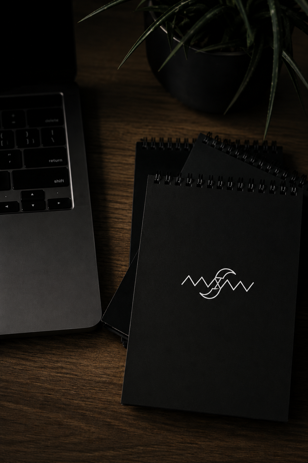 Velomelodic Studio Notebook lifestyle product photo
