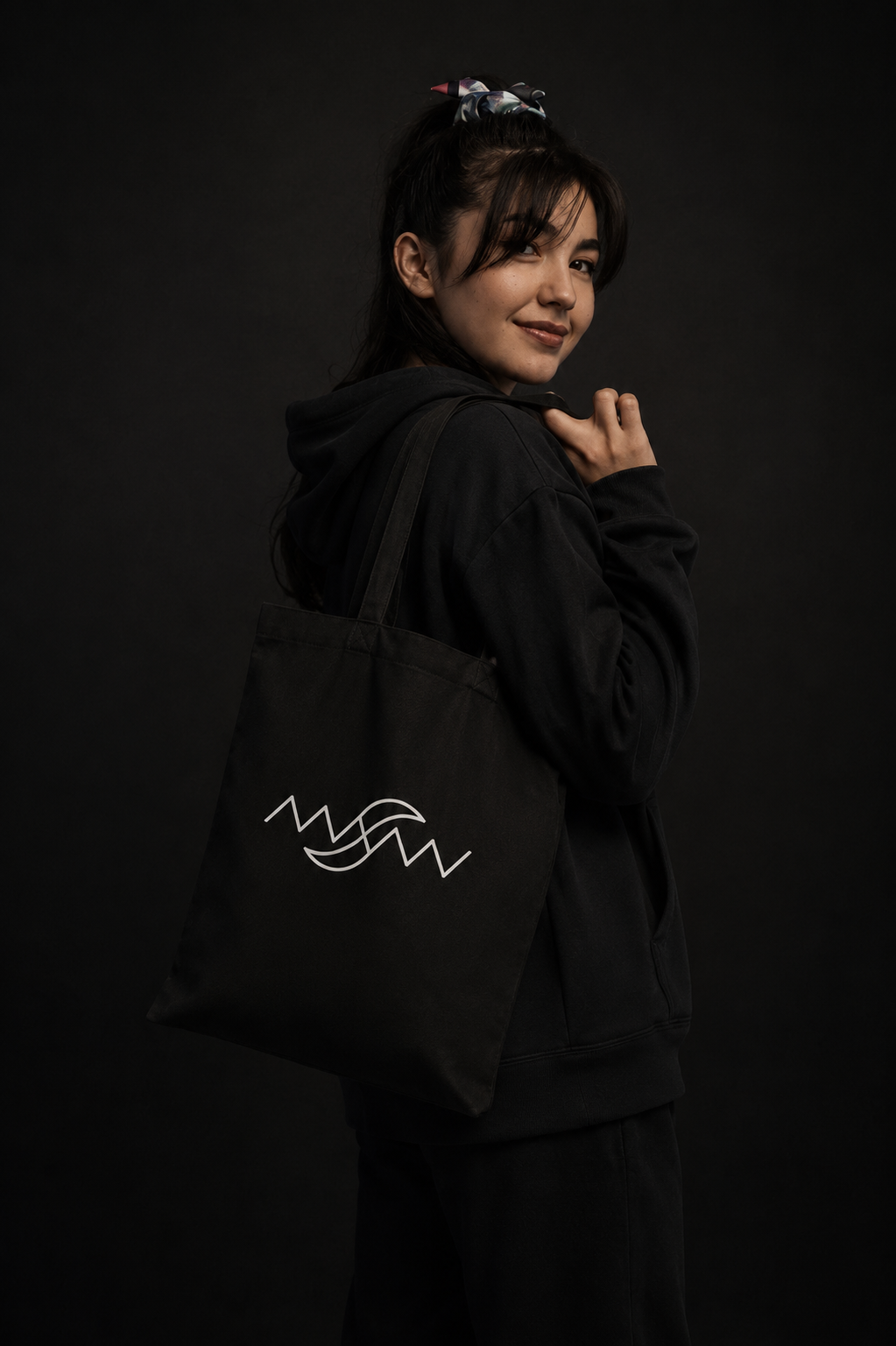 Velomelodic Studio Tote lifestyle product photo